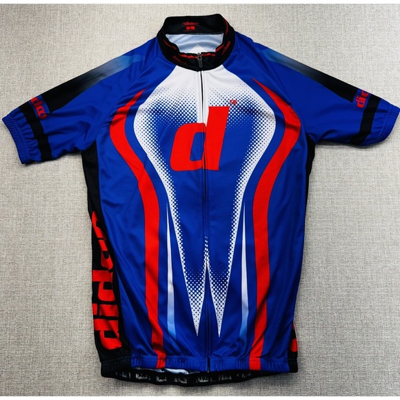 didoo Other - Didoo Bike Wear Cycling Jersey Shirt Bicycle Full Zip Size L